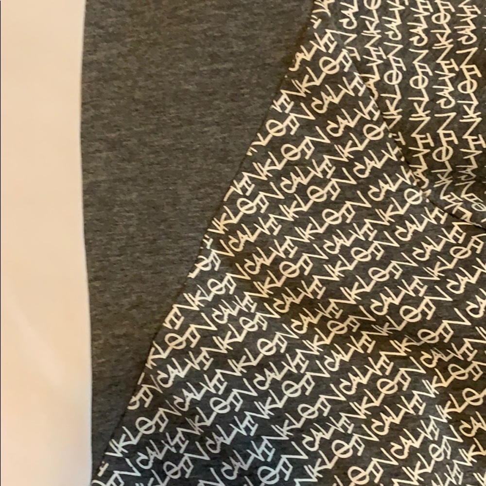 UEC Calvin Klein White and Calvin Print Hoody - Picture 2 of 4